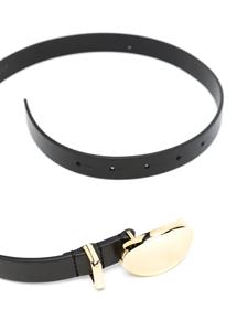 isabelmarant ISABEL MARANT Silvana leren riem - Zwart