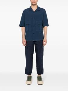 Barena Broek met toelopende pijpen - Blauw