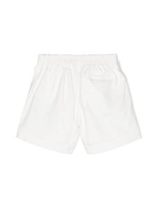 Il Gufo Bermuda shorts van katoenblend - Wit