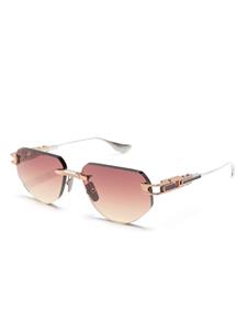 ditaeyewear Dita Eyewear Grand-Imperyn zonnebril met geometrisch montuur - Beige