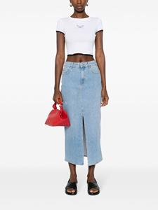 chiaraferragni Chiara Ferragni Eye Star denim rok - Blauw