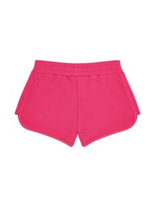 philipppleinjunior Philipp Plein Junior Short met teddybeerprint - Roze