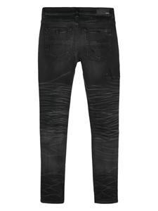 AMIRI logo-embroidered jeans - Zwart