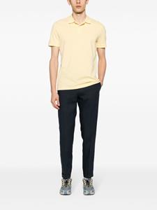 BOSS Poloshirt met geborduurd logo - Geel