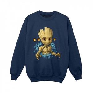 Guardians Of The Galaxy Boys Groot Flowers Sweatshirt