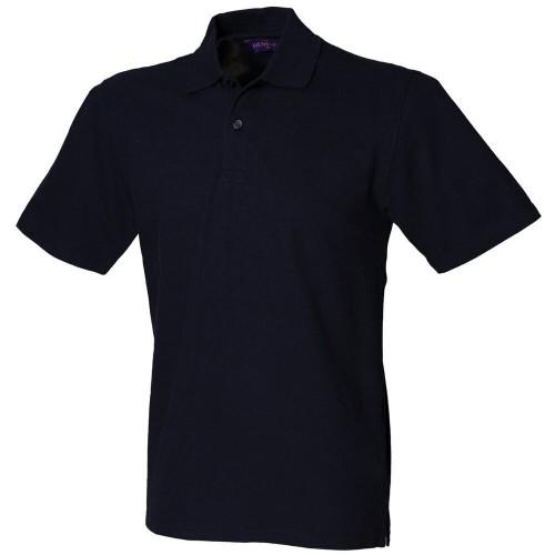 Henbury Unisex Adult Cotton Pique Stretch Polo Shirt