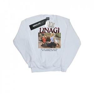Friends Vrienden Unagi foto-sweatshirt voor heren L wit