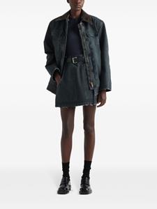 Prada Denim mini-rok - Grijs