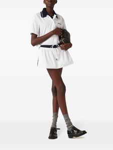 miumiu Miu Miu Flared mini-rok - Wit