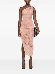 rickowens Rick Owens Gedrapeerde midi-jurk - Roze