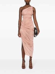 Rick Owens Gedrapeerde midi-jurk - Roze