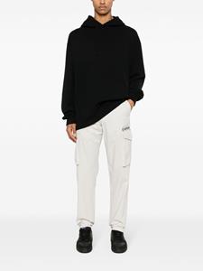 ASPESI Cargo broek met logopatch - Beige