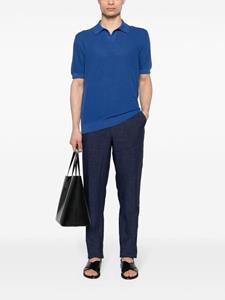 Zegna Broek met toelopende pijpen - Blauw