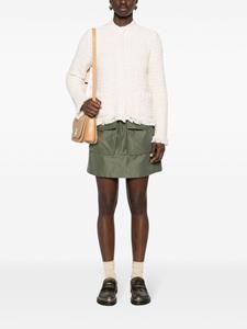 Moncler Cargo mini-rok met elastische taille - Groen