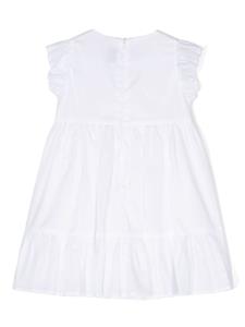 ilgufo Il Gufo Flared midi-jurk - Wit