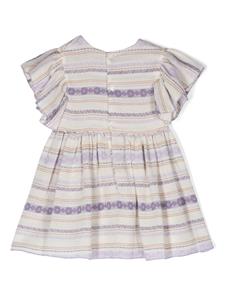 lastupenderia La Stupenderia Jurk met strik - Beige
