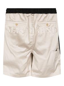 mastermindworld Mastermind World Shorts met colourblocking - Beige