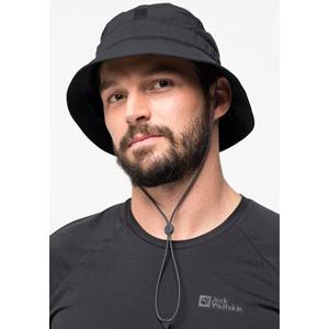Jack Wolfskin Vent Bucket Hat Donkergrijs/Donkergrijs