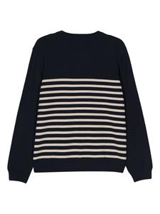 A.P.C. Matthew gestreepte trui - Blauw