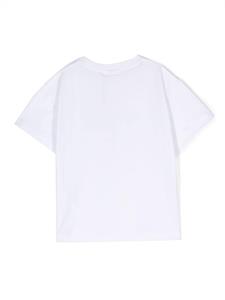 BOSS Kidswear T-shirt met logoprint - Wit