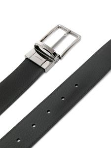 Zegna Omkeerbare leren riem - Blauw