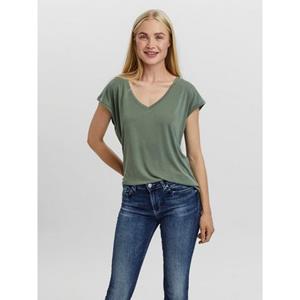 Vero Moda V-Shirt "VMFILLI SS V-NECK TEE GA NOOS"