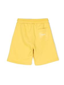 marcjacobskids Marc Jacobs Kids Shorts met logoprint - Geel