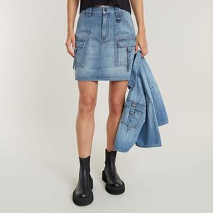 G-Star RAW Viktoria Utility Minirok - Lichtblauw - Dames