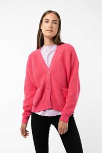 MELA Damen vegan Strickjacke Artha Rosa