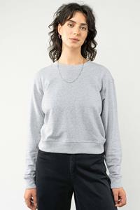 MELA Damen vegan Sweatshirt Rati Grau