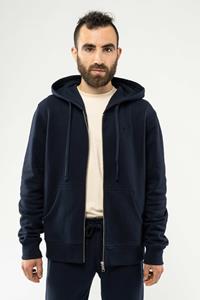 MELA Herren vegan Zip-Up Hoodie Devadas Navy