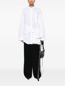 Balenciaga Blouse met korte mouwen - Wit