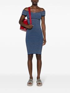 hunzag Hunza G Off-shoulder jurk - Blauw