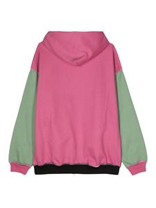 RASSVET Katoenen hoodie met geborduurd logo - Zwart