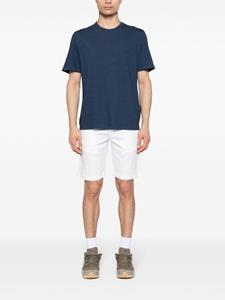 Jacob Cohën Lou shorts met visgraatpatroon - Wit