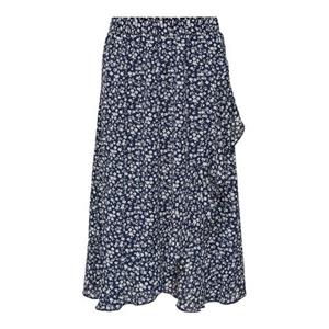 Only Wikkelrok ONLCARLY FLOUNCE LONG SKIRT