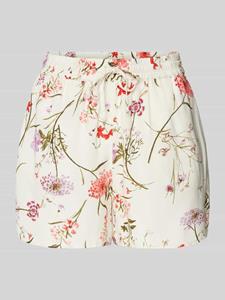 Vero Moda Korte broek van viscose met bloemenmotief, model 'EASY JOY'