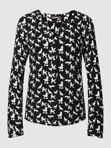 Montego Blouseshirt met all-over motief