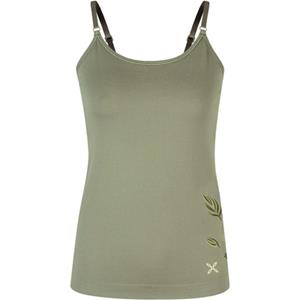 Montura - Women's Flower Seamless Canotta - Top, olijfgroen