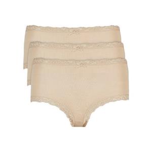Nina Von C. Tailleslip "Cosy" met romantische bloemenkant aan taille en been (3 stuks)