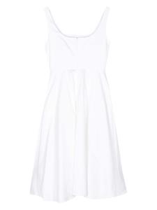 blancavita Blanca Vita Flared midi-jurk - Beige