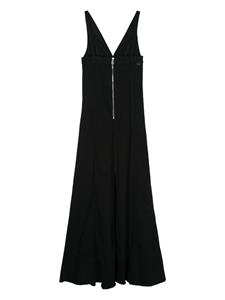 Haikure Dolly denim maxi-jurk - Zwart