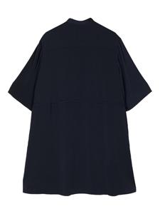 maisonkitsuné Maison Kitsuné Mini-jurk met lange mouwen - Blauw