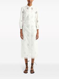 ERDEM Blousejurk met kant - Wit