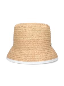 Borsalino Noa raffia bucket hat - Beige