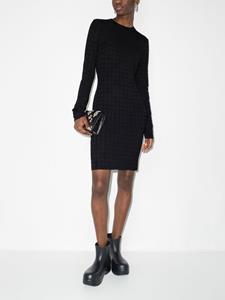 Givenchy Jurk met 4G-jacquard en lange mouwen - Zwart