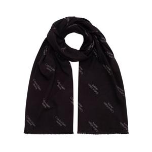 Calvin Klein Jeans Modeschal "CUT OUT MONOLOGO STOLE"