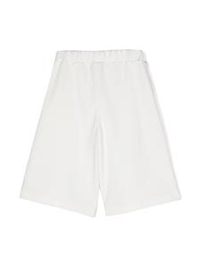 puccijunior PUCCI Junior Shorts met contrasterend vlak - Wit