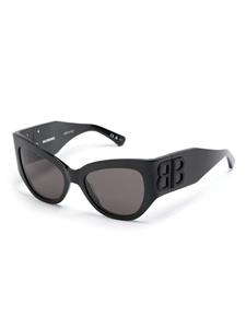 balenciagaeyewear Balenciaga Eyewear Zonnebril met cat-eye montuur - Zwart