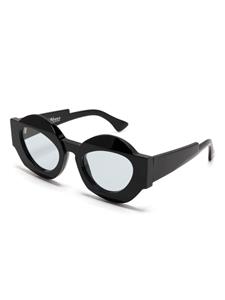 Kuboraum X22 round-frame sunglasses - Zwart
